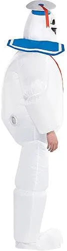 Vista 3 de Mono inflable para hombre malvavisco, tamaño estándar para niños, color blanco, 1 conjunto