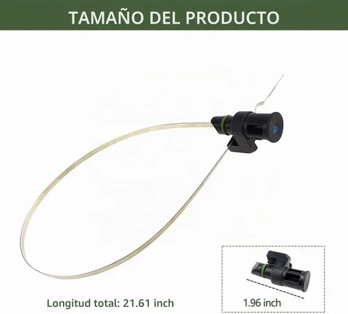 Vista 2 de 1 PC Varilla de Medida de Aceite de Transmisión de Automóvil, Indicador de Nivel de Aceite del Motor, Pieza de Reemplazo 31086-JA00A, Herramienta