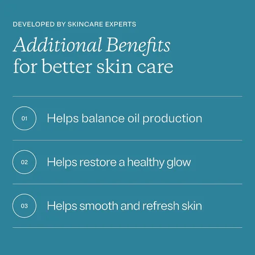 Vista 6 de MDacne Hidratante facial con niacinamida 2% – Crema hidratante y calmante diaria sin aceite para pieles sensibles y propensas al acné – 1 oz