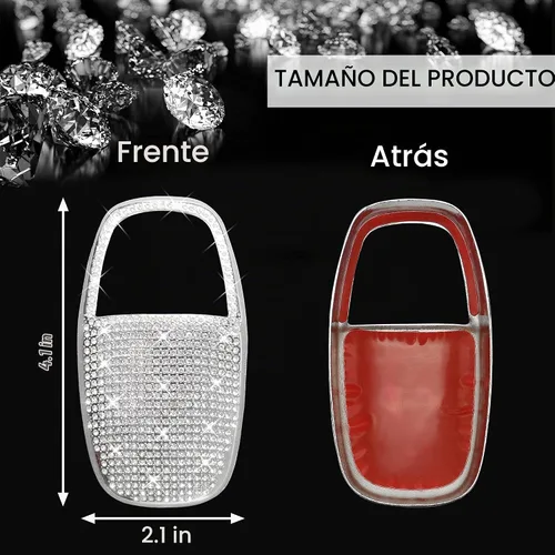 Vista 5 de Cubierta de cabeza de perilla de cambio brillante para accesorios Dodge Charger 2015-2023 Challenger 2015-2023 2024 Durango 2016-2025 2026 ABS