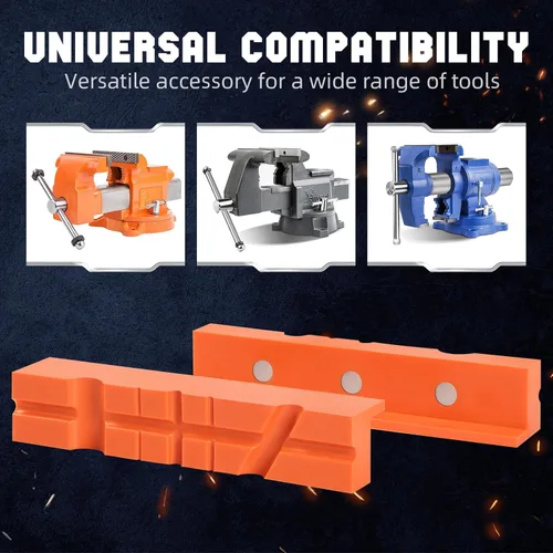 Vista 8 de Forward 1705A - Tornillo de tornillo de banco de 6 pulgadas para remolque de montaje en tornillo de banco para camión compatible con receptor