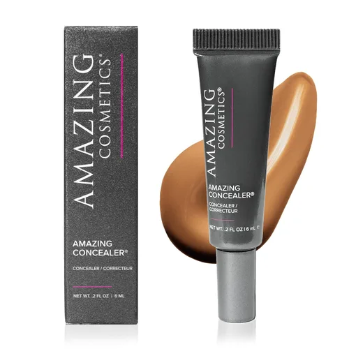 Vista 13 de AmazingCosmetics Corrector increíble, cobertura completa con cantidades de puntos, maquillaje corrector de larga duración para ojeras, manchas