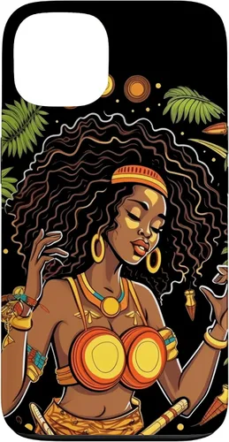 Vista 7 de Funda para iPhone 16 Rasta Reggae Music Cannabis Weed Leaf 420 Rastafarian Women