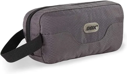 Vista 10 de GOX Neceser de viaje Dopp Kit caso para hombres multifunción bolsa organizadora de embalaje Negro/Gris