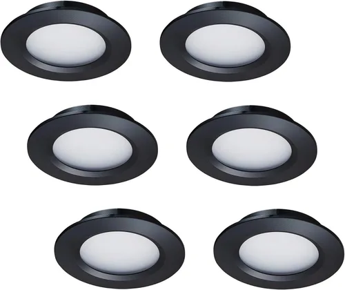Vista 9 de Luces LED de 12V para RV, Barco, Remolque, Camper - Control táctil de 3 temperaturas de color, luz empotrada mini de bajo voltaje regulable, paquete