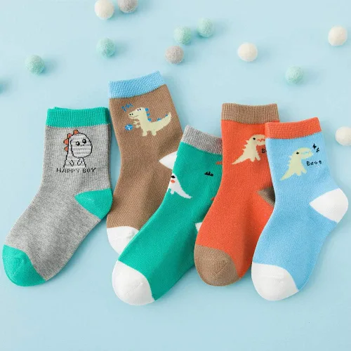 Vista 6 de Calcetines de algodón para niños pequeños, 10