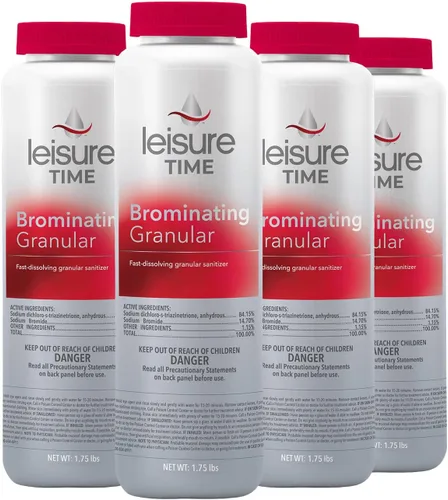 Vista 4 de Leisure Time 45435 Gránulos bromurantes para spas y jacuzzis, 1.75 lb.