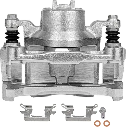 Vista 24 de SCITOO 18B5055 18B5054 Conjunto de pinzas de freno de disco con soporte para Chrysler Aspen 07-09, para Dodge Dakota/para Durango, para Dodge Ram