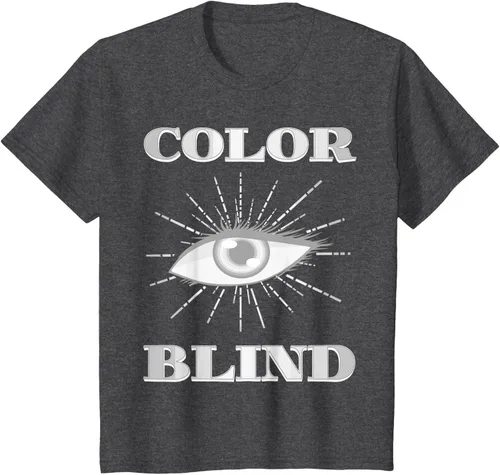 Vista 21 de Color Blind Camiseta Test Funny Glasses Visions
