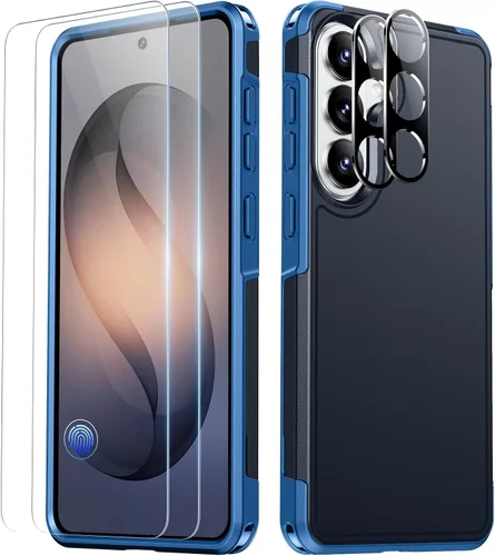 Vista 34 de SPIDERCASE Funda diseñada para Samsung Galaxy S25, [protección contra caídas de grado militar de 10 pies], paquete de 2