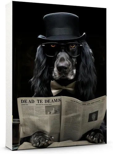 Vista 43 de Thuan Affenpinscher - Póster de lienzo con tus fotos, arte de pared para decoración del hogar, regalo conmemorativo para amantes de las mascotas