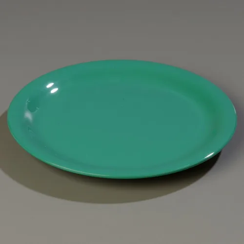 Vista 3 de Carlisle - Platos de borde angosto Sierrus, Verde pradera, 48