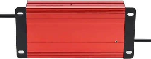 Vista 5 de 15 AMP Compatible con cargador de batería Club Car para carros de golf de 48 voltios con enchufe redondo de 3 pines