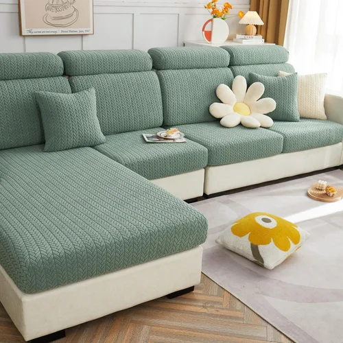 Vista 5 de Fundas para cojines de sofá, fundas de sofá para sofá seccional, fundas de sofá Hero para proteger el sofá, fundas de sofá Soothing Home lavables