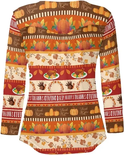 Vista 2 de xixirimido Blusas con botones, de manga larga, para mujer, estilo casual, cuello en V, sin botones, holgadas