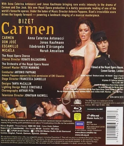 Vista 4 de Bizet Carmen Blu-ray