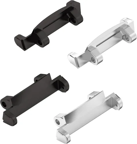 Vista 7 de FitTurn Adaptador/cierre/conector de correa de reloj de metal compatible con modelos de reloj AMAZFIT T-Rex 2. Viene con aguja de liberación rápida