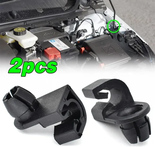 Vista 2 de 2 unids capó capó varilla soporte clip compatible con Citroen Peugeot 2008 208 301 308