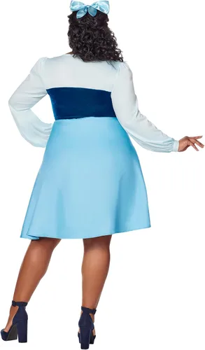 Vista 4 de Spirit Halloween Disfraz de Ariel de las Princesas Disney para adultos, con licencia oficial La Sirenita