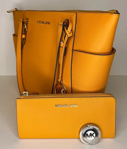 Vista 5 de Michael Kors Charlotte - Bolsa grande con cierre de cremallera de un cuarto