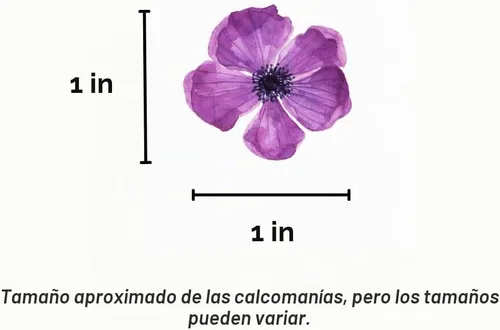 Vista 4 de Mr. Pen - Pequeñas pegatinas florales para portátil, 74 piezas, calcomanías para botellas de agua