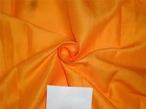 Vista 2 de Tela de lino de color naranja 58" lino