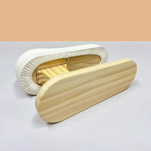 Vista 5 de Tabla de planchar de corsé de busto, tabla de planchar de manga pequeña con base de madera maciza, jamón a medida con varias superficies de prensado