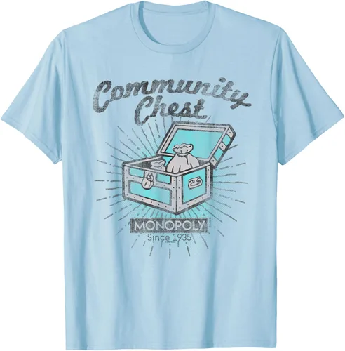 Vista 24 de Monopoly Camiseta Community Chest, gris, S Gris Oscuro