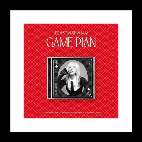 Vista 2 de Jeon Somi GAME PLAN EP Contenido del álbum+tarjeta fotográfica+etc+seguimiento sellado SO MI (conjunto completo