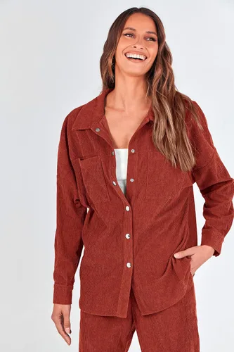 Vista 8 de PRETTYGARDEN Womens 2 Piece Long Sleeve Corduroy High Waist Tracksuit