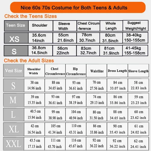 Vista 7 de Hippy Hippie Costume Women Teen Girl 60s 70s Outfit Clothes Hippie Halloween Costume for Women 70s Disco Costume Hippie Dress