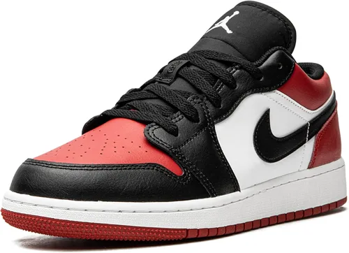 Vista 4 de Nike - Tenis de baloncesto para hombre, negro, blanco, rojo (WhiteGym Red-Black)