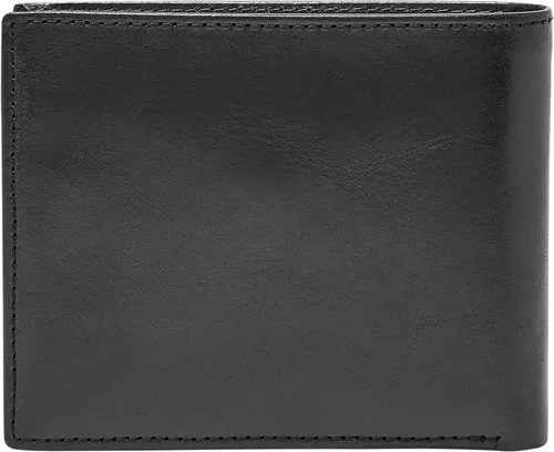 Vista 4 de Fossil Mens Ryan Leather RFID-Blocking Bifold Wallet with Coin Pocket