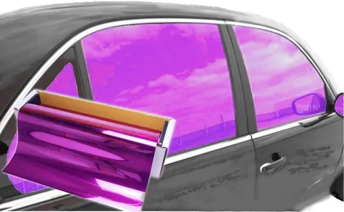 Vista 10 de Película reflectante para tintado de ventana de automóvil, espejo unidireccional, protector de vidrio, bloqueo solar, control de calor anti UV