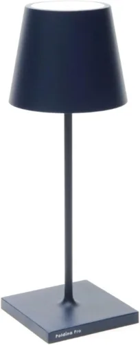 Vista 15 de Zafferano, Lámpara Poldina Pro Mini, Lámpara de mesa inalámbrica recargable con controles táctiles, Adecuada para interior y exterior, Regulable