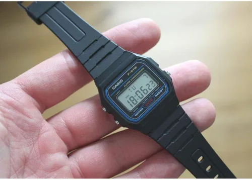 Vista 5 de Casio F91W-1 reloj deportivo informal