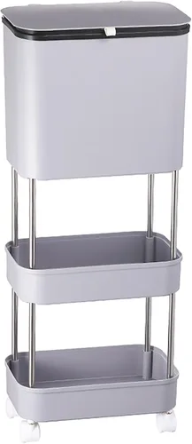 Vista 8 de Contenedor de compostaje para cocina, cocina, compostaje, papelera de cocina, compostador de cocina, papeleras extraíbles, cubos de basura