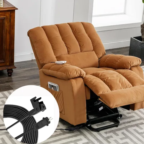 Vista 5 de Cable de extensión para motor reclinable 29V2A DC Calbe,Cable de extensión de motor de 10 pies para silla elevadora o salida CC reclinable eléctrica.