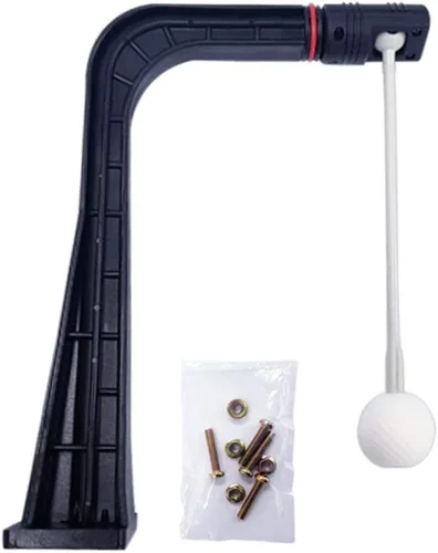 Vista 7 de WINNER SPIRIT Real Swing 300 Golf Swing & Hitting Trainer, True Impact, Comprobación de camino después de swing Alfombrilla de práctica