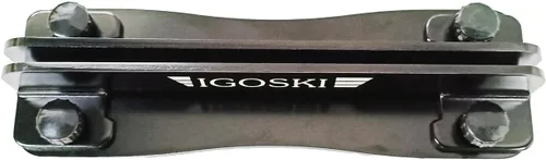 Vista 4 de Wax Scraper Tuner - Repair, Recover and Sharpen Your Ski or Snowboard Waxing Tools (Scraper Tuner) (Black)