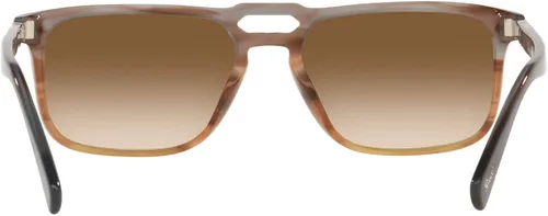 Vista 6 de Persol PO3273S - Gafas de sol rectangulares Gris Gradiente Verde RayasGris Claro Gradiente Gris Oscuro