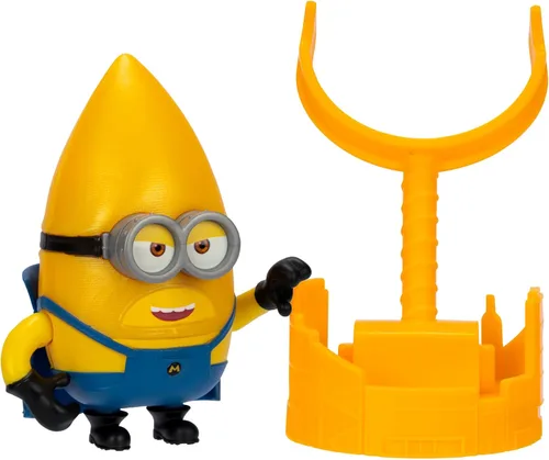 Vista 8 de Minions Despicable ME 4 Speed Burst Mega Dave Figura de acción Tira de atrás al Mega Dave para una explosión de velocidad Colecciona todas las 5
