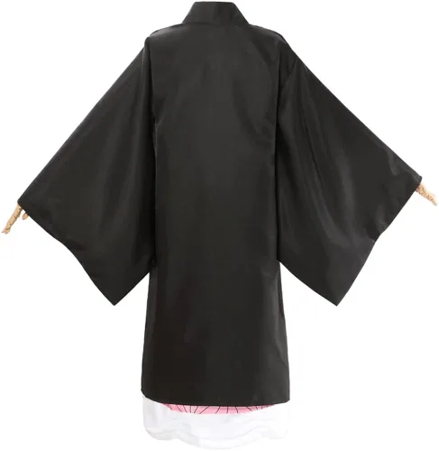 Vista 5 de Disfraz de anime para cosplay conjunto de kimono de Halloween unisex