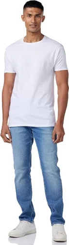 Vista 8 de Hanes Men's Cotton, Moisture-Wicking Crew Tee Undershirts, 3-Pack