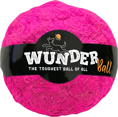 Vista 10 de WACKYwalk'r WUNDERball Juguete de Buscar Duradero para Perros – Pelota de Goma Natural Indestructible, Más Segura que las Pelotas de Tenis, Flota