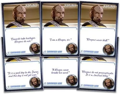 Vista 3 de Star Trek Caja de archivos e inscripciones de la próxima generación (Rittenhouse 2022)