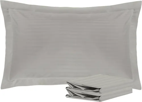 Vista 42 de Juego de 2 fundas de almohada estándar de 600 hilos, 100% algodón egipcio, con cierre de sobre, tamaño estándar de 20 x 26 pulgadas, fundas