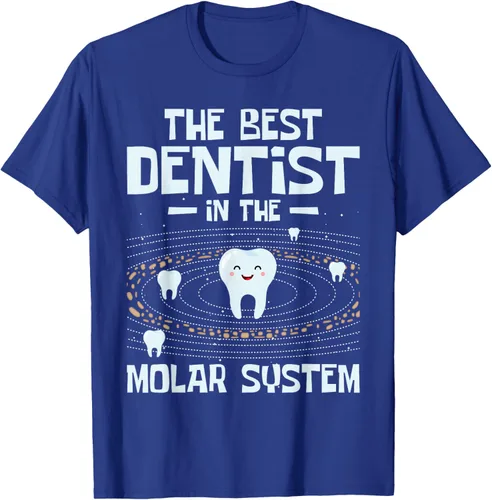 Vista 18 de El mejor dentista - Molar Teeth Dental Odontología DDS Camiseta Negro