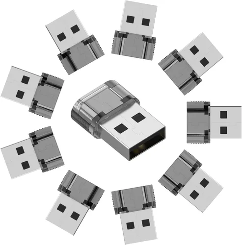 Vista 20 de Adaptador USB-A a USB-C paquete de 5 unidades, convertidor cargador USBC hembra a A macho, convertidor USB a USBC para iPhone 15 Plus Pro Max/Apple