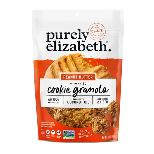 Vista 17 de Purely Elizabeth granola de galleta con chispas de chocolate 11 OZ